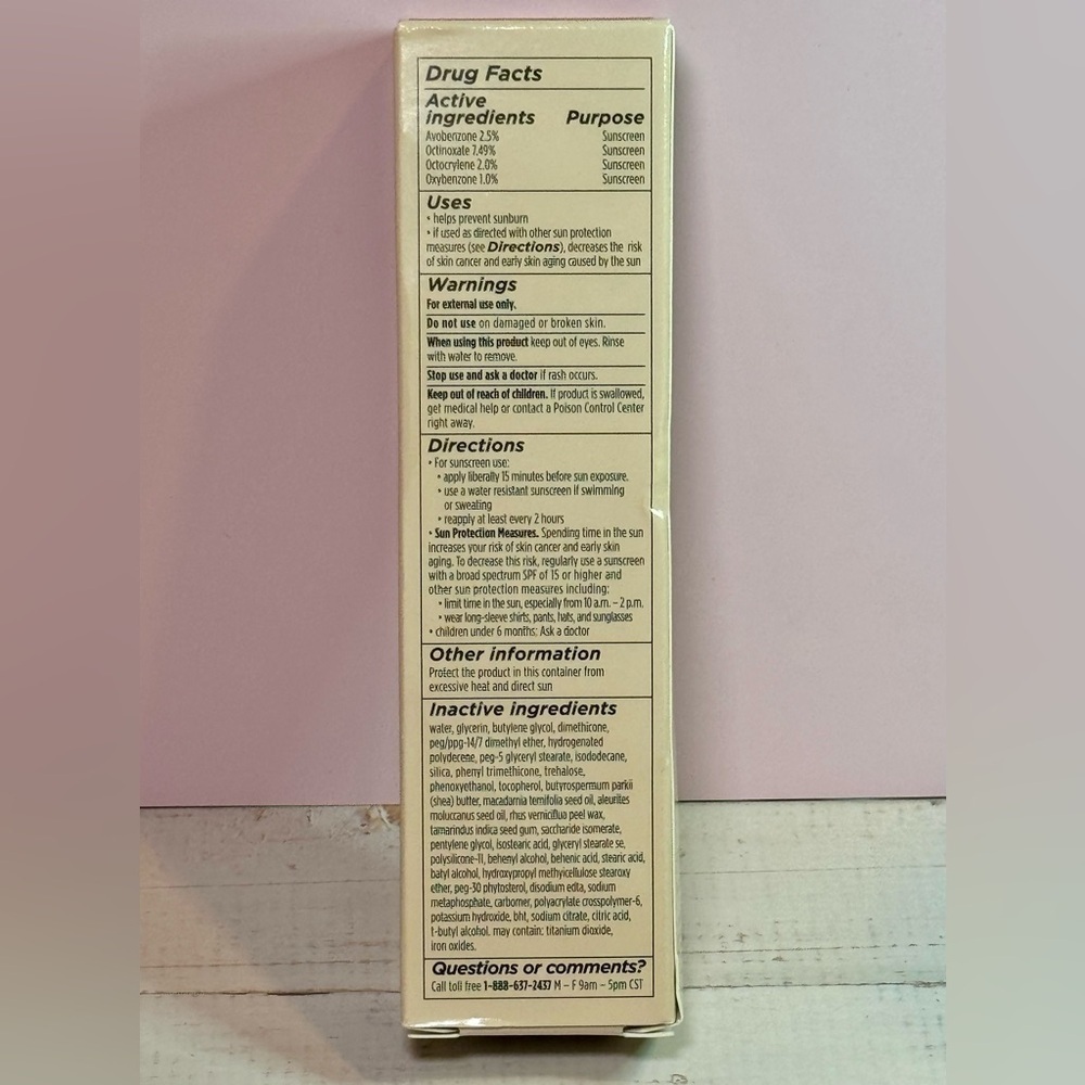 LAURA MERCIER TINTED MOISTURE NATURAL SKIN PERFECT-5N1 WALNUT-SPF30-NIB 1.7 OZ - Picture 3 of 5